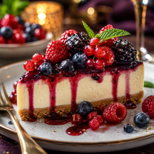 CHEESECAKE AI FRUTTI DI BOSCO